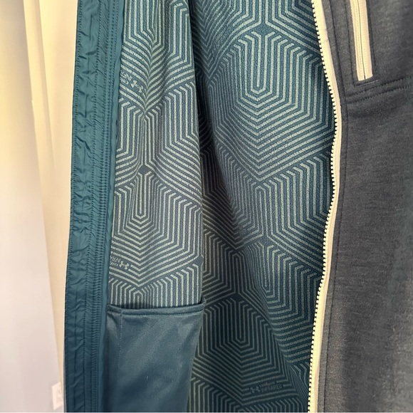 Size L Under Armour Men's Blue UA Storm Dobson Softshell Jacket - Picture 8 of 9